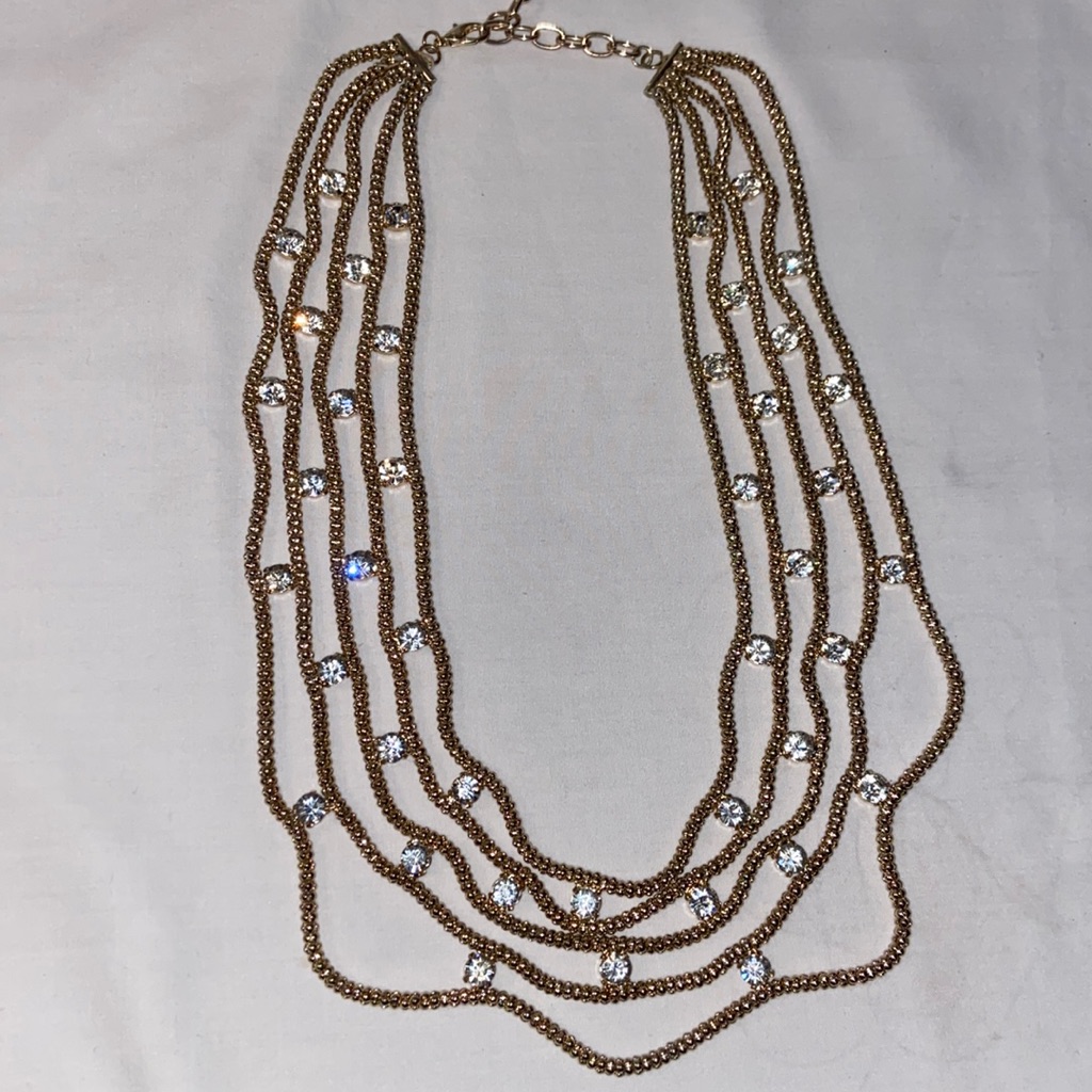 Multi-Strand Statement Necklace!